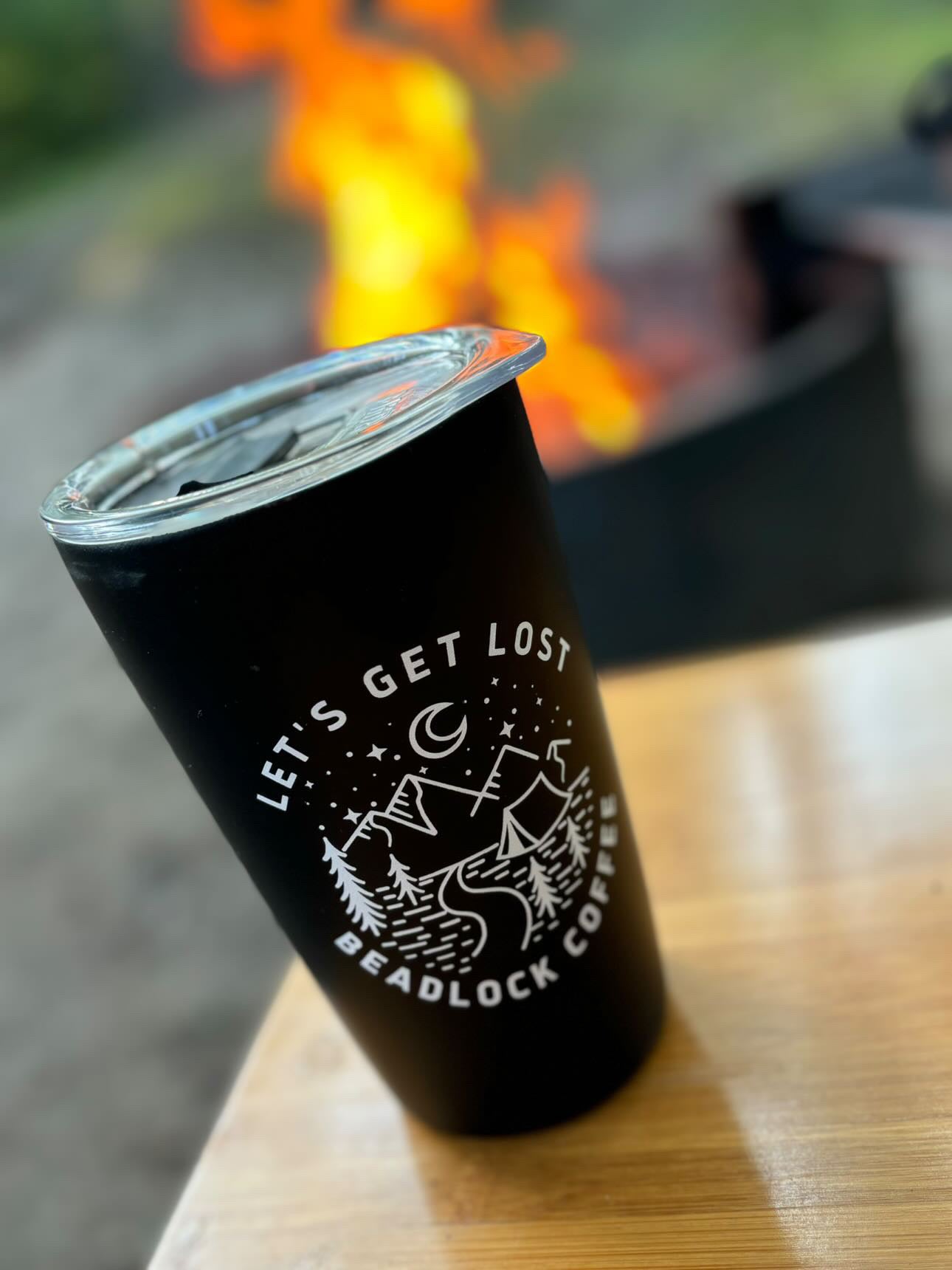 12oz Insulated Tumbler "Get Lost" - Beadlock Coffee