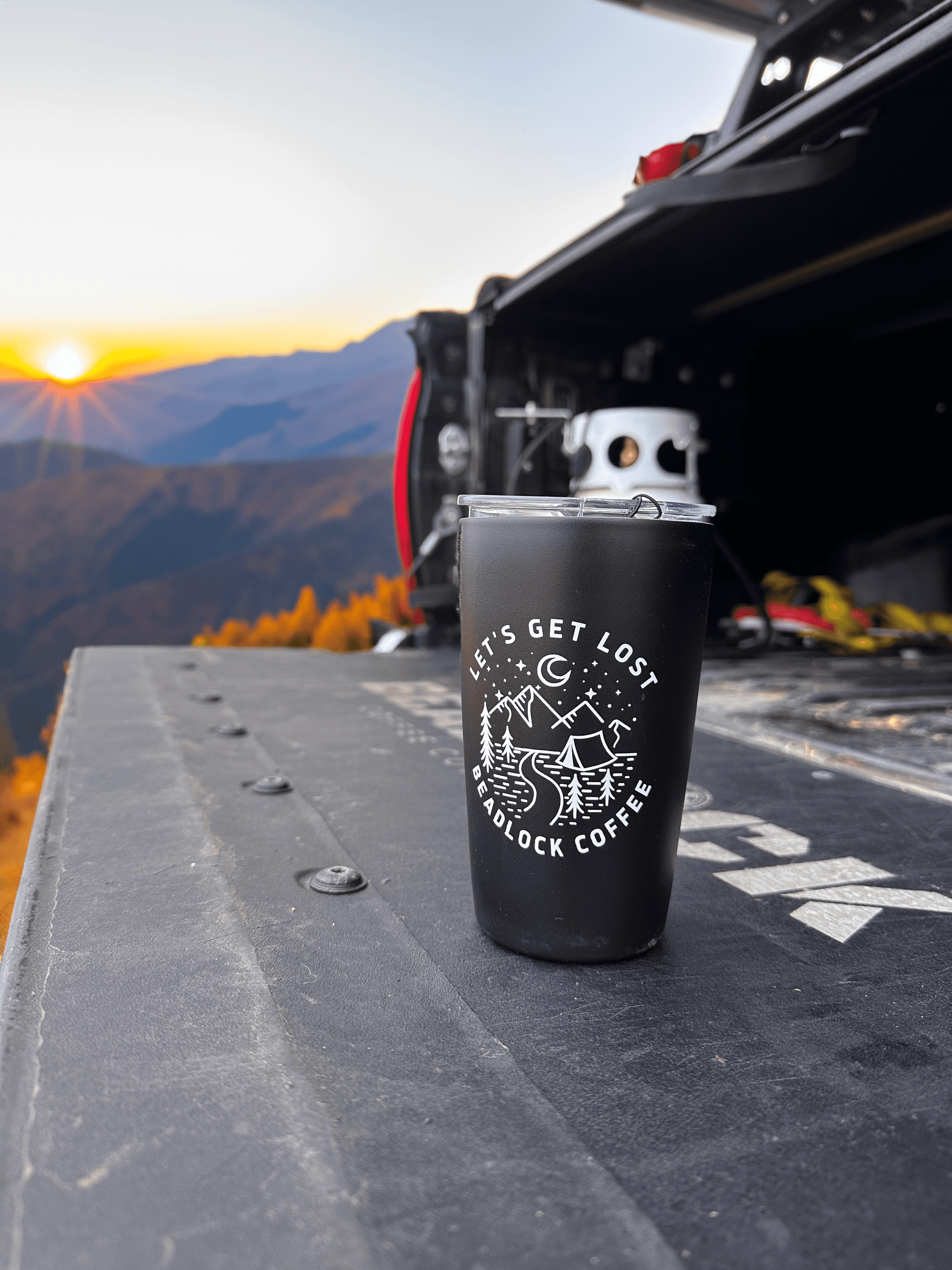 12oz Insulated Tumbler "Get Lost" - Beadlock Coffee