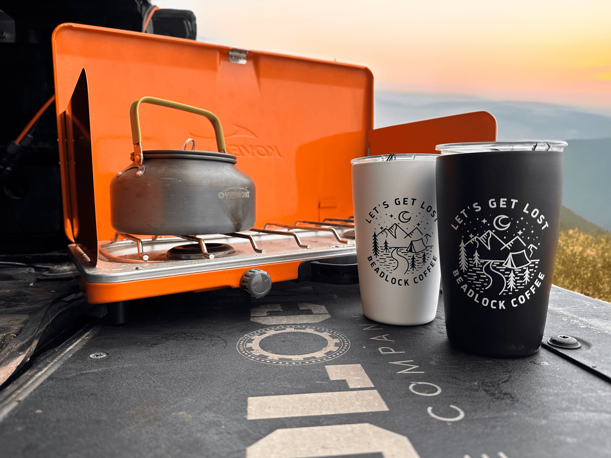 12oz Insulated Tumbler "Get Lost" - Beadlock Coffee