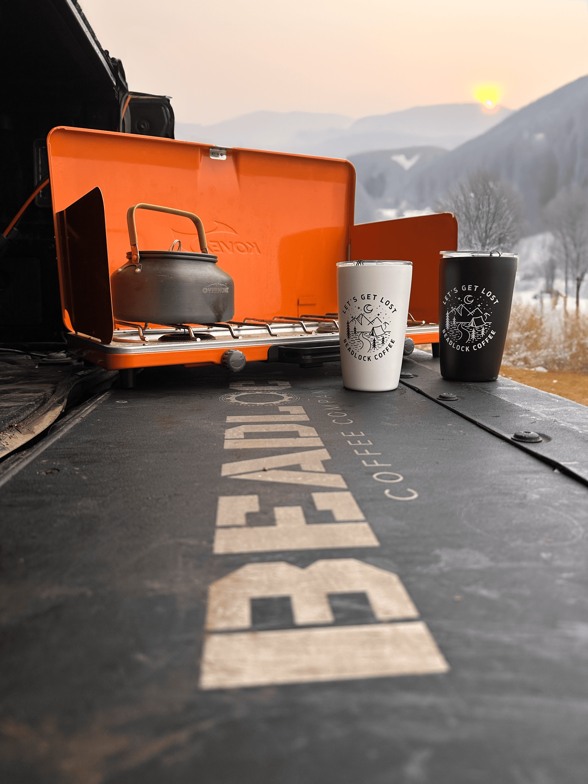 12oz Insulated Tumbler "Get Lost" - Beadlock Coffee