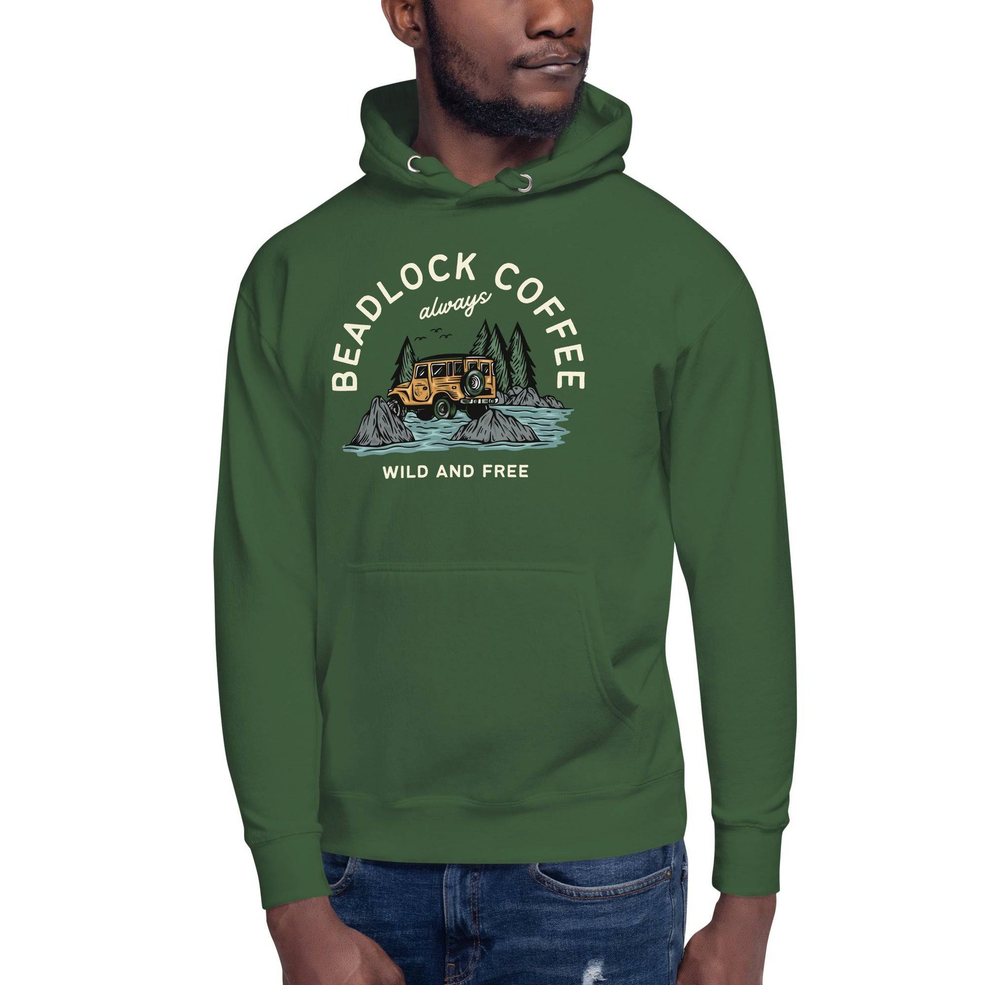 Wild & Free Hoodie - Beadlock Coffee