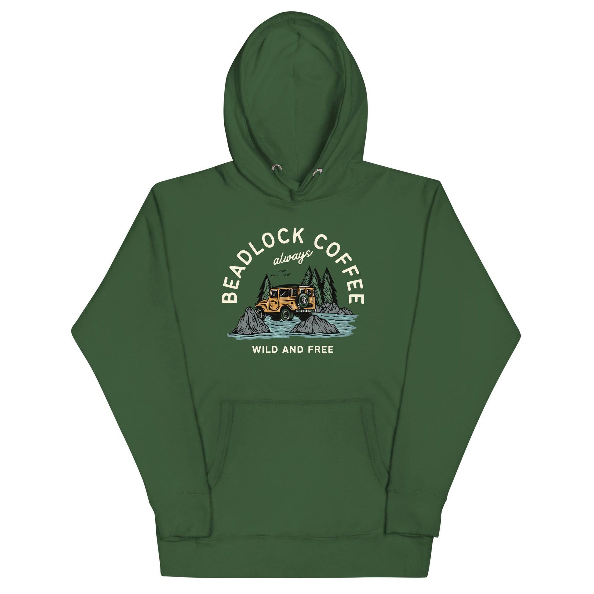 Wild & Free Hoodie - Beadlock Coffee