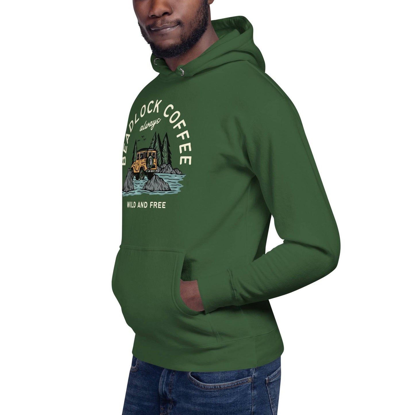 Wild & Free Hoodie - Beadlock Coffee