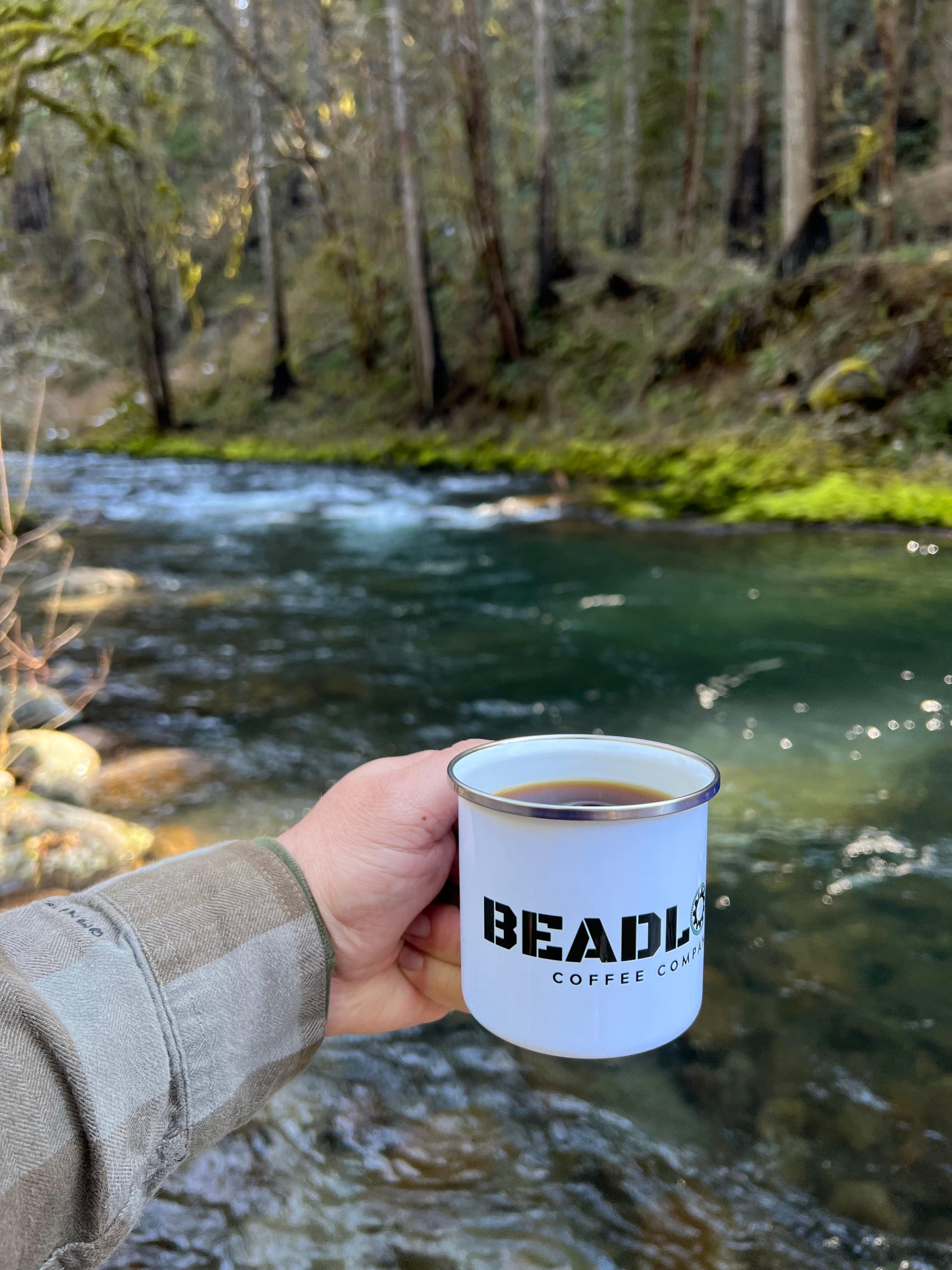 Classic Enamel Mug (12oz) - Beadlock Coffee