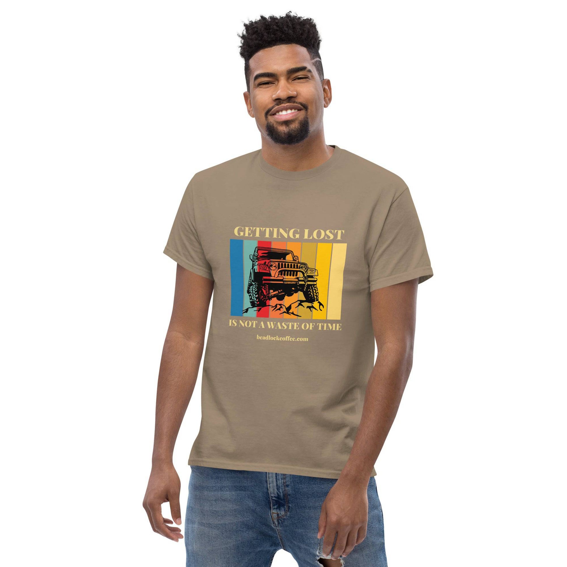 Getting Lost Tee - Beadlock Coffee