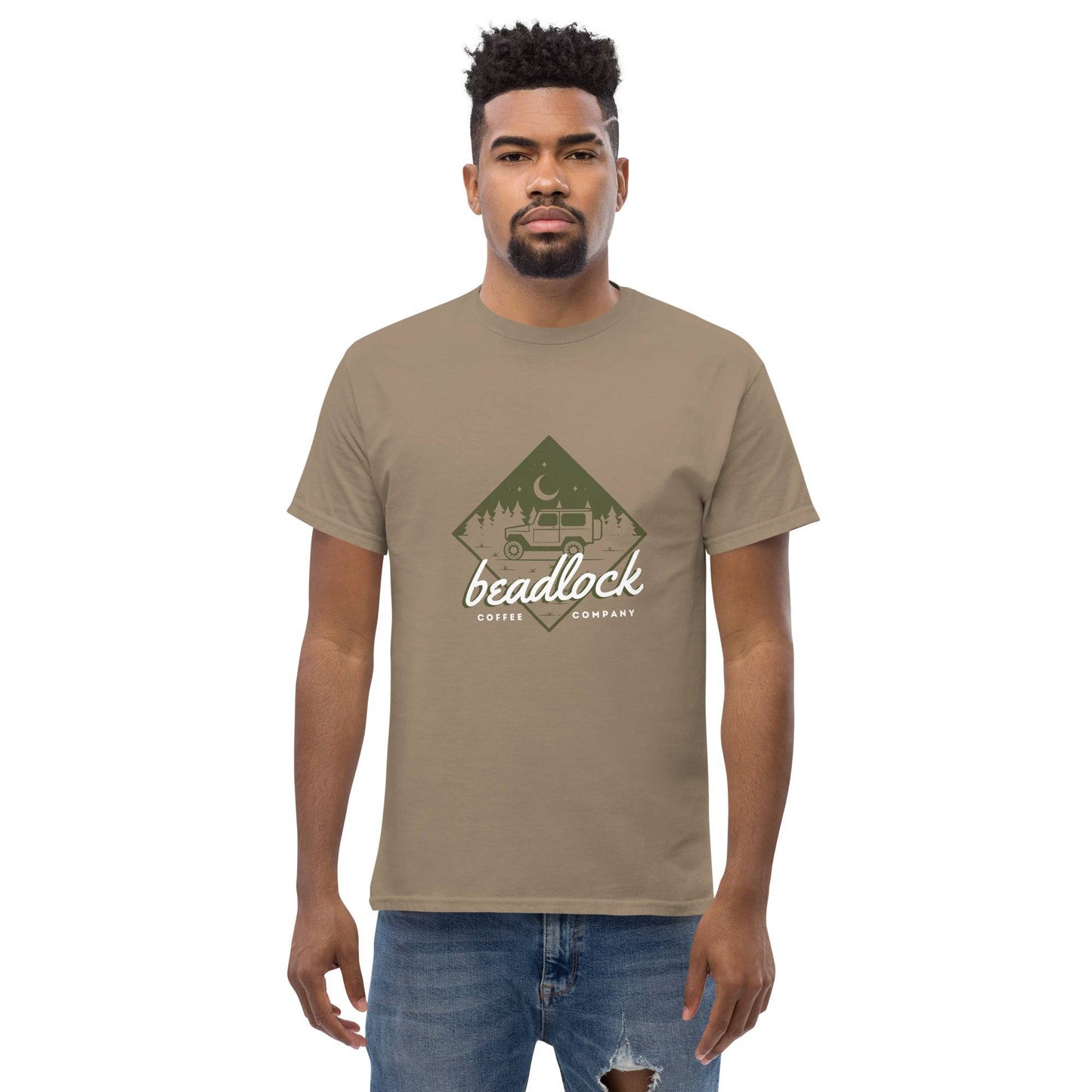Men's Beadlock Camping Tee - Beadlock Coffee