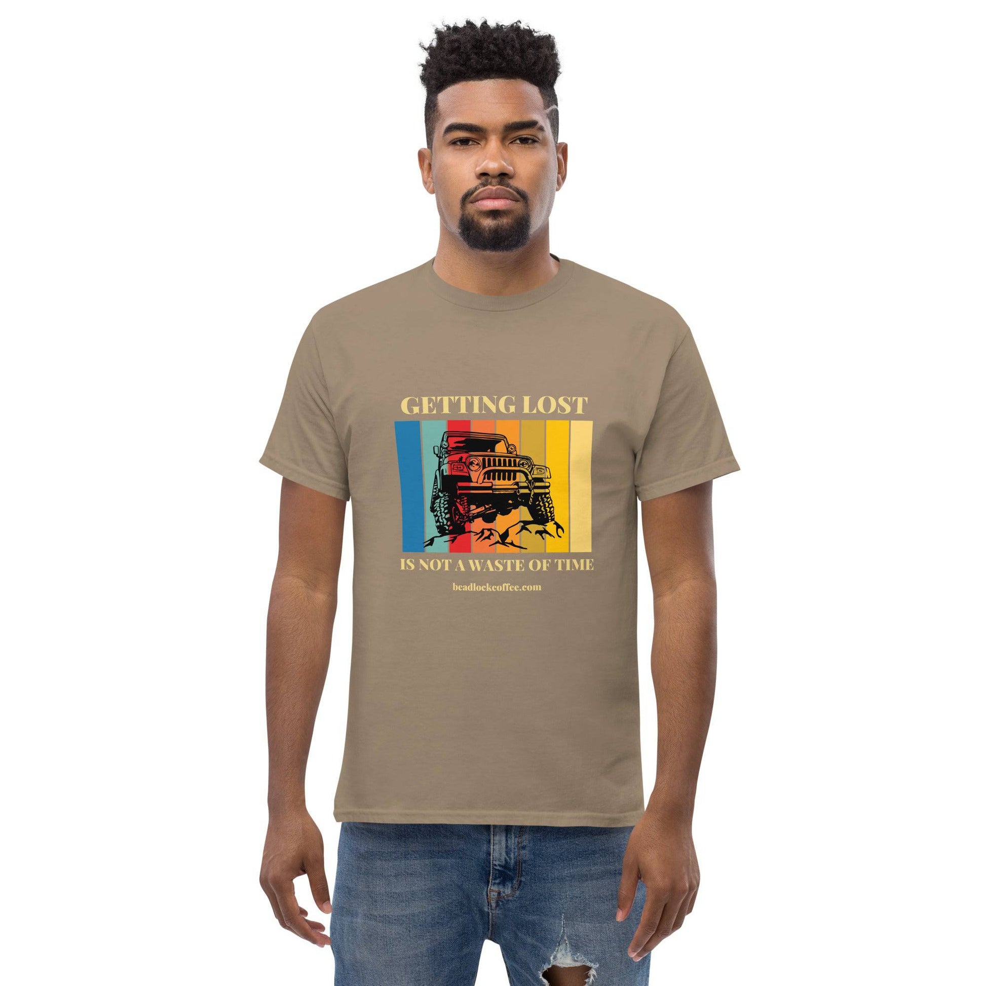 Getting Lost Tee - Beadlock Coffee