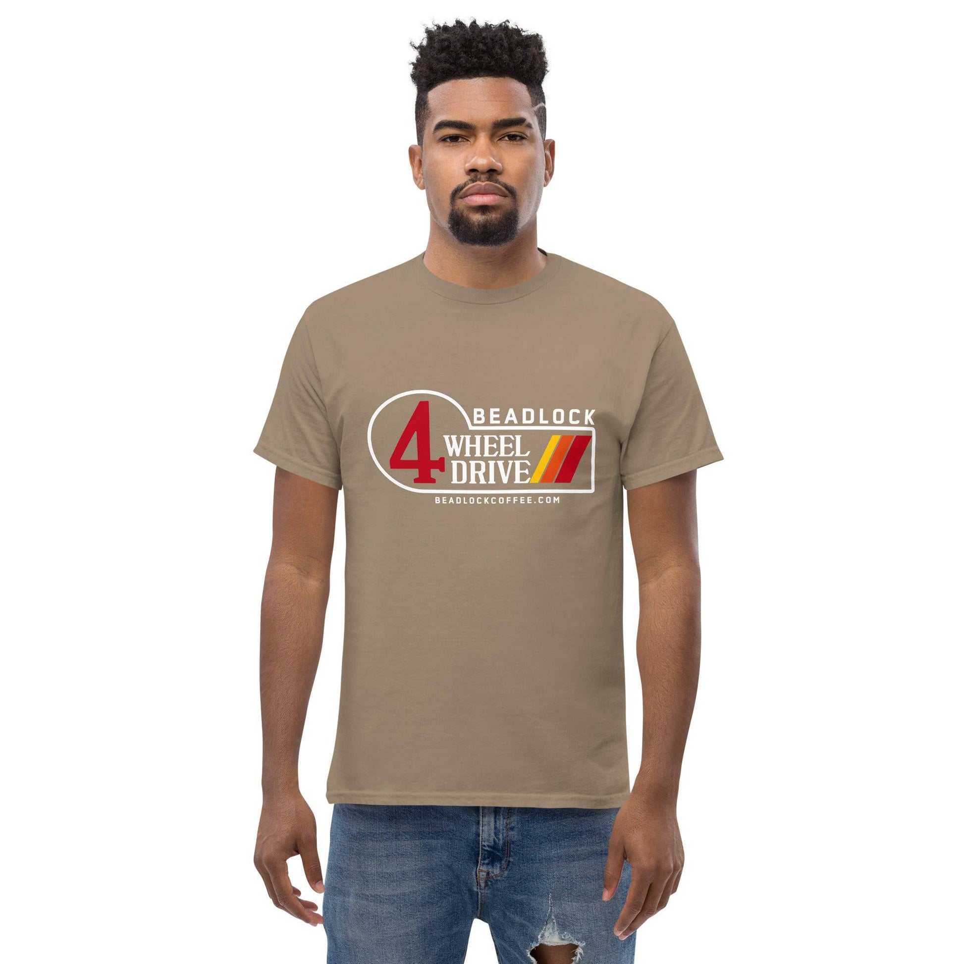 Retro Men's classic tee - Beadlock Coffee