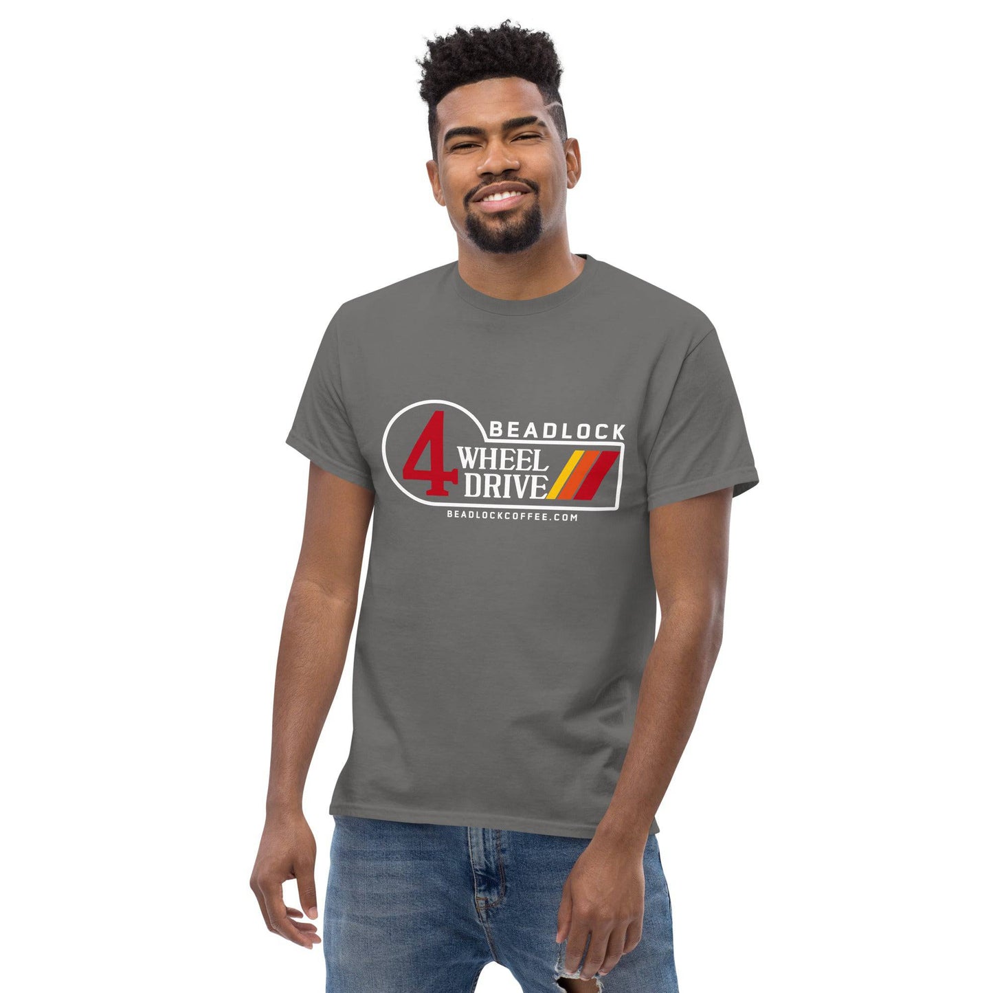 Retro Men's classic tee - Beadlock Coffee