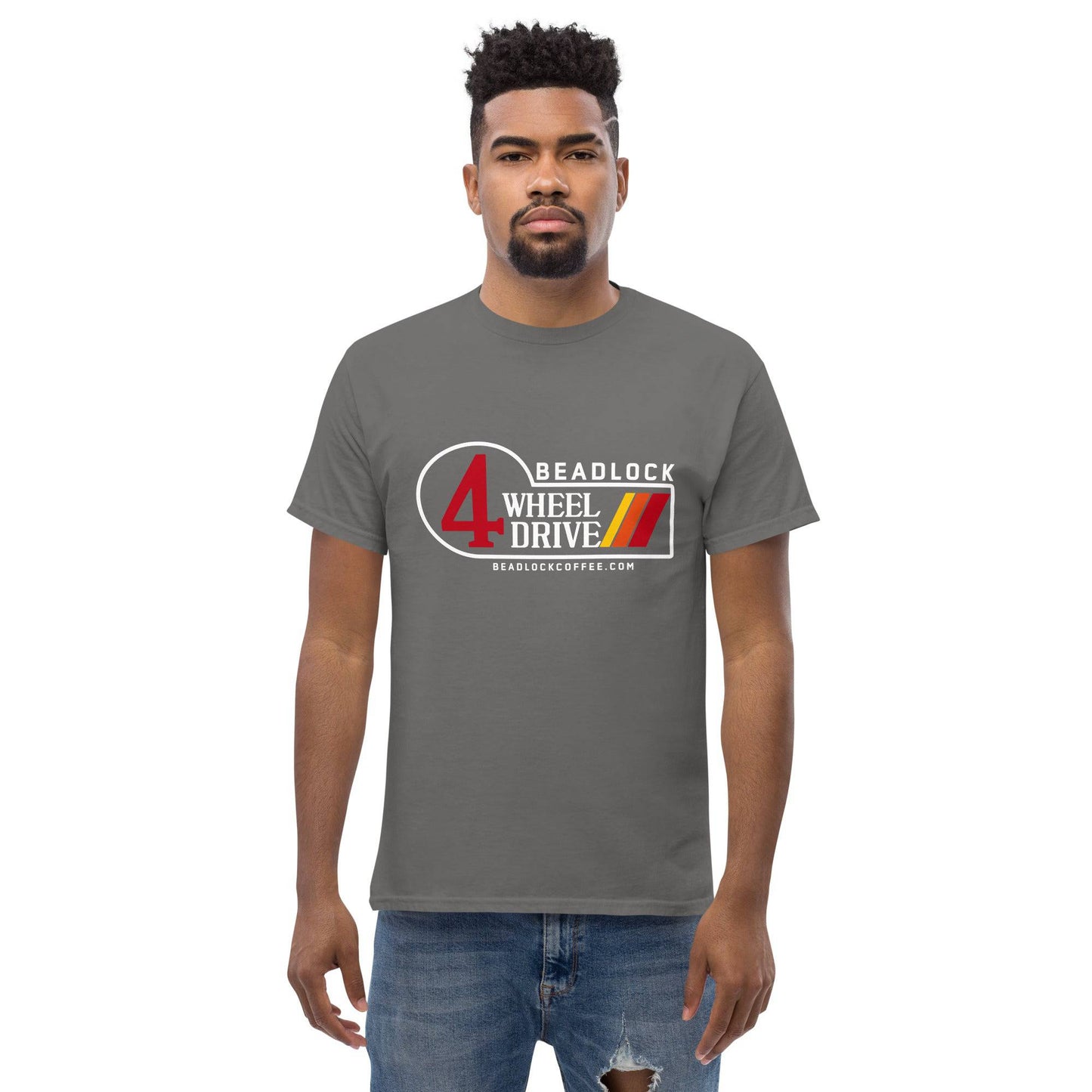 Retro Men's classic tee - Beadlock Coffee
