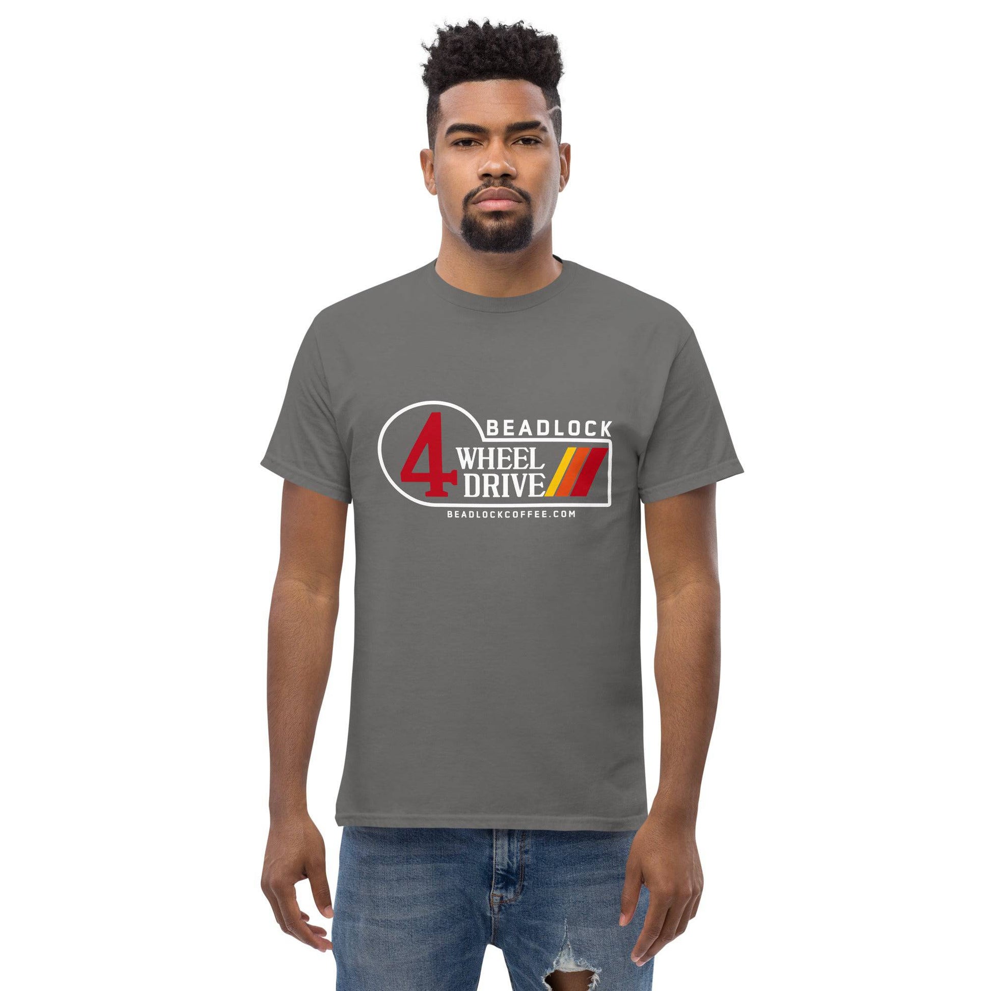 Retro Men's classic tee - Beadlock Coffee