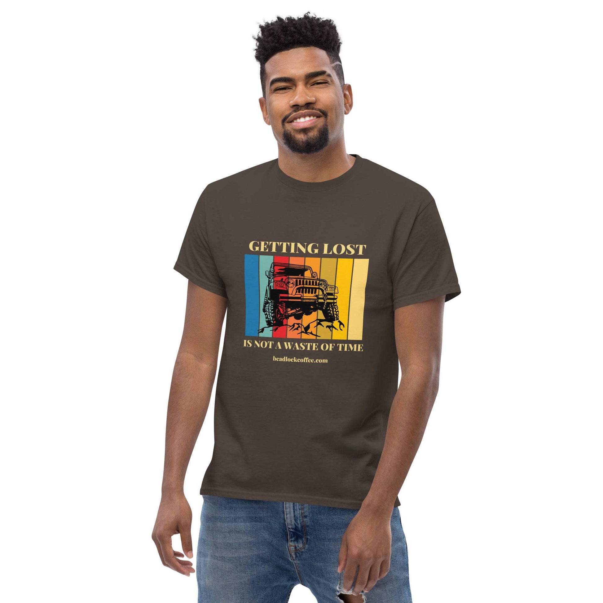 Getting Lost Tee - Beadlock Coffee