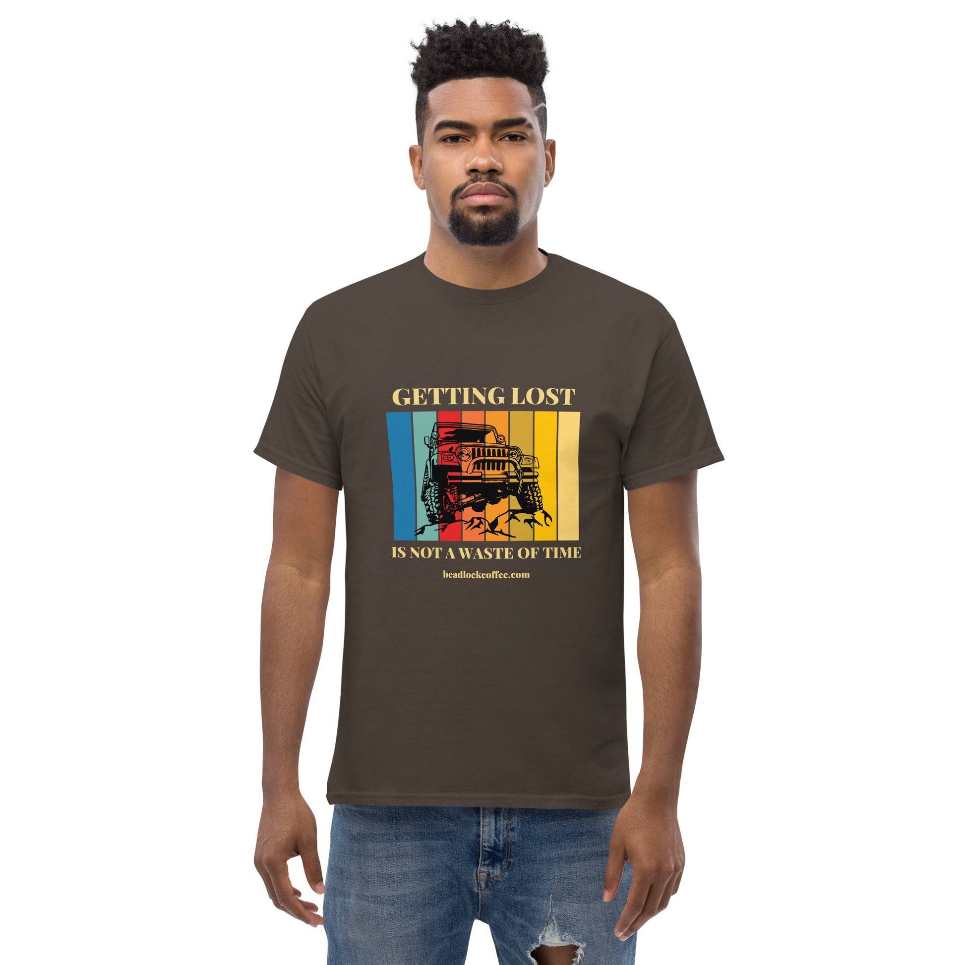 Getting Lost Tee - Beadlock Coffee