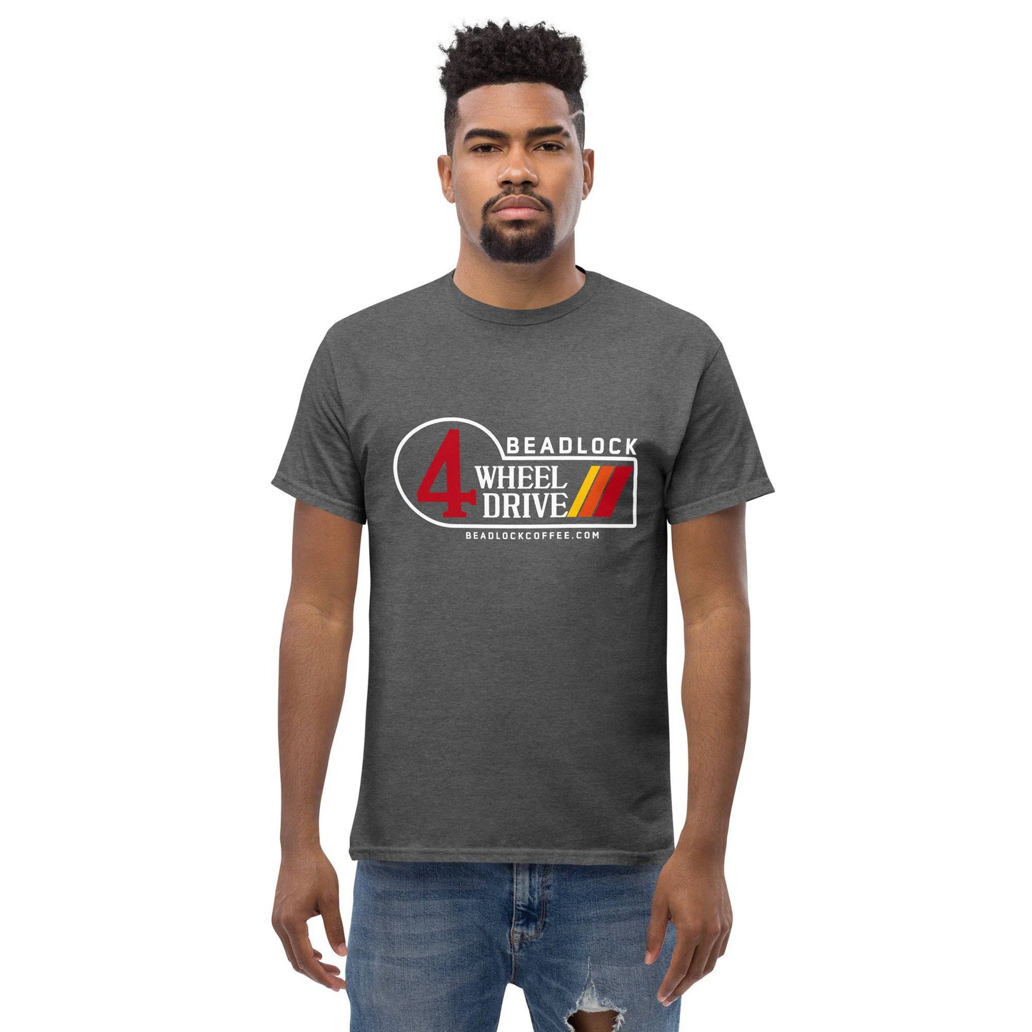 Retro Men's classic tee - Beadlock Coffee