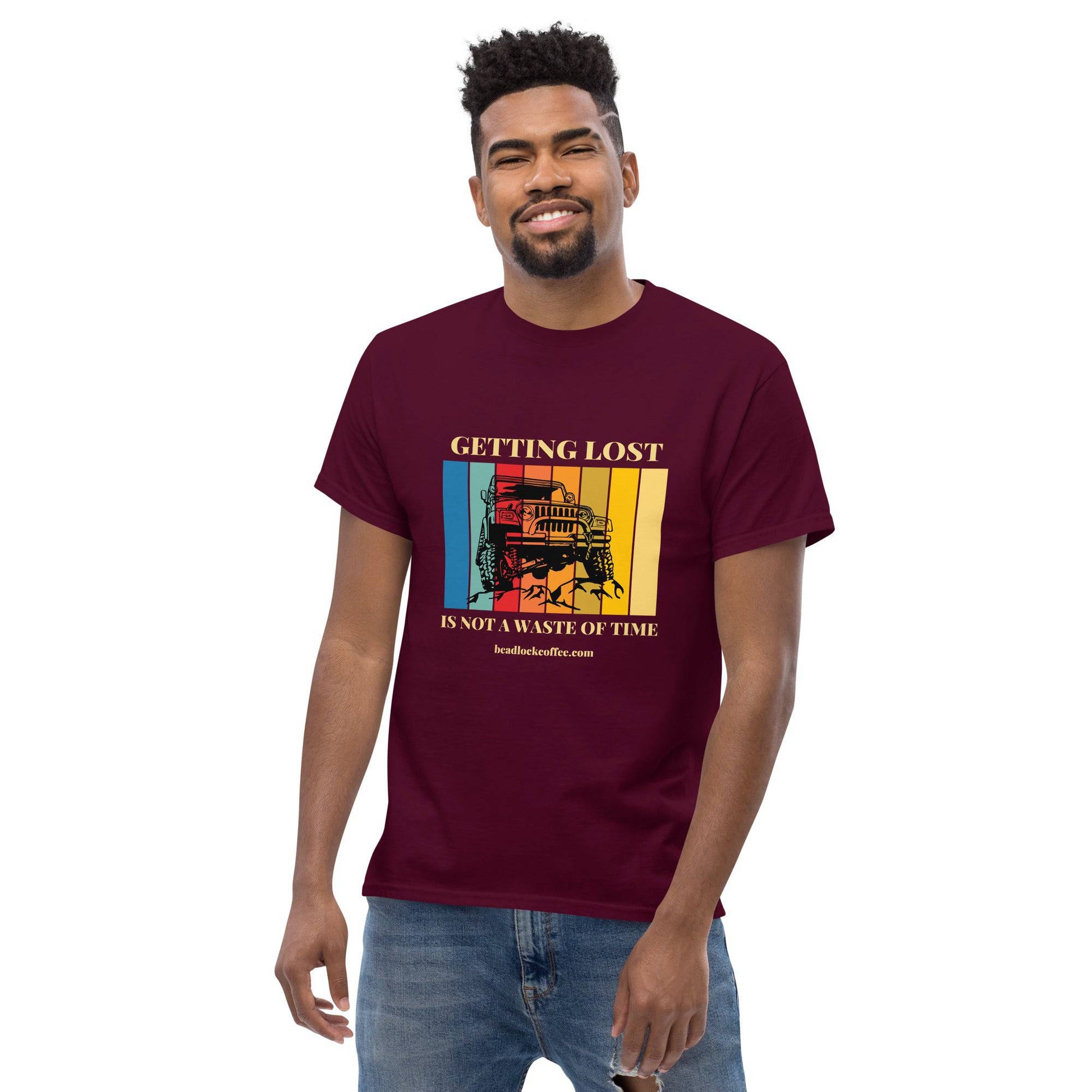 Getting Lost Tee - Beadlock Coffee