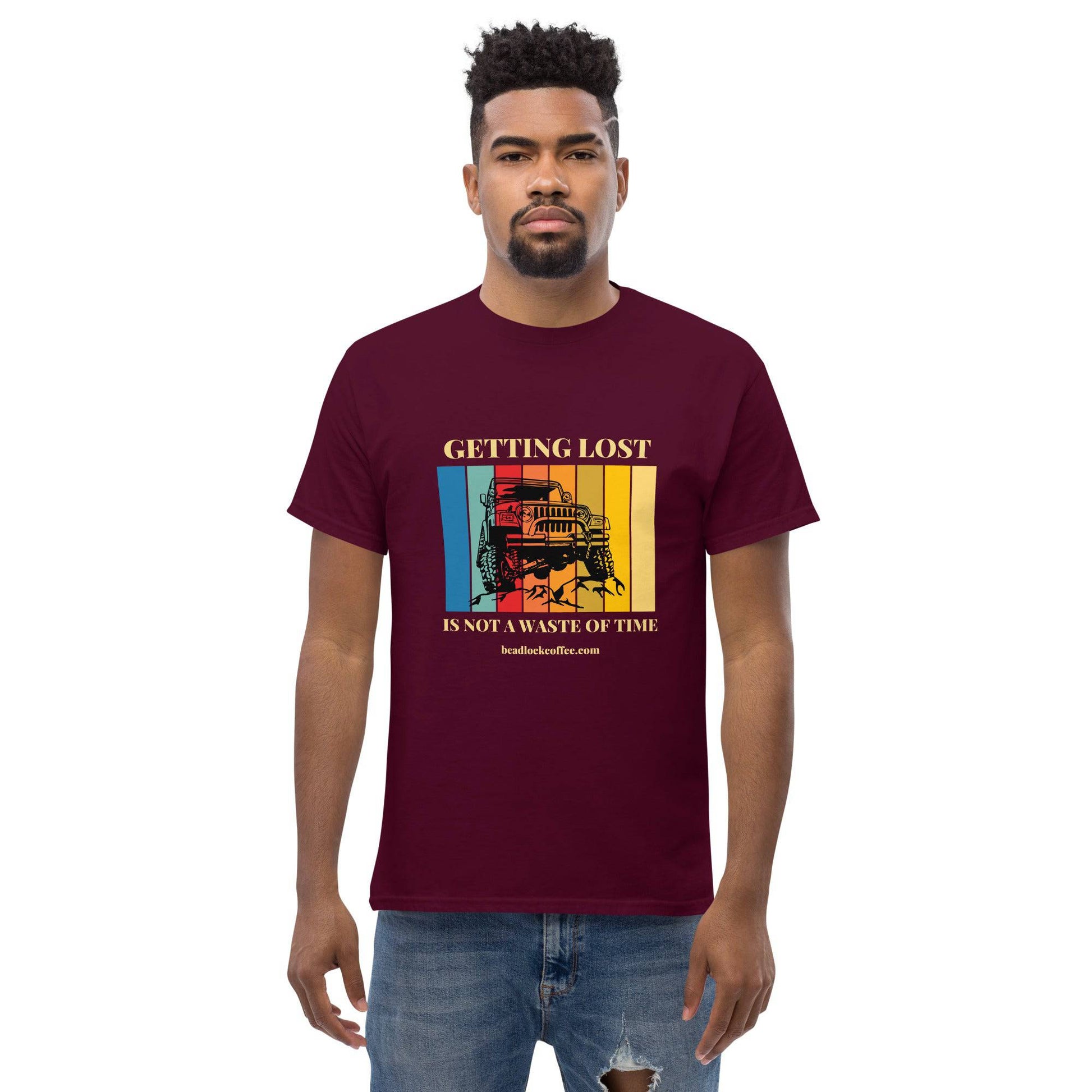 Getting Lost Tee - Beadlock Coffee