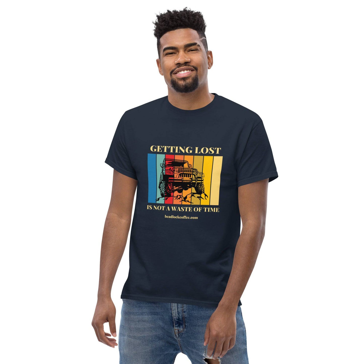 Getting Lost Tee - Beadlock Coffee