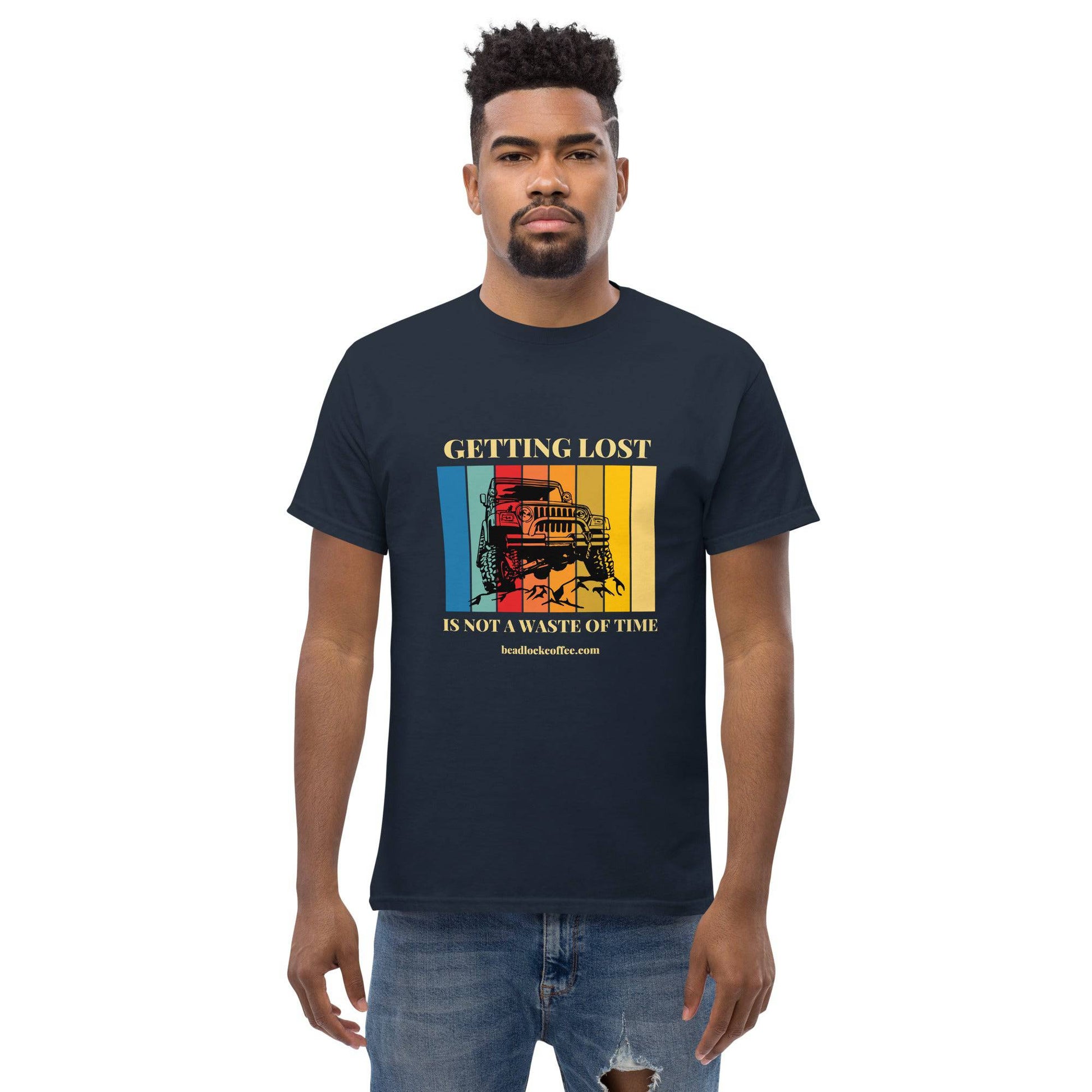 Getting Lost Tee - Beadlock Coffee
