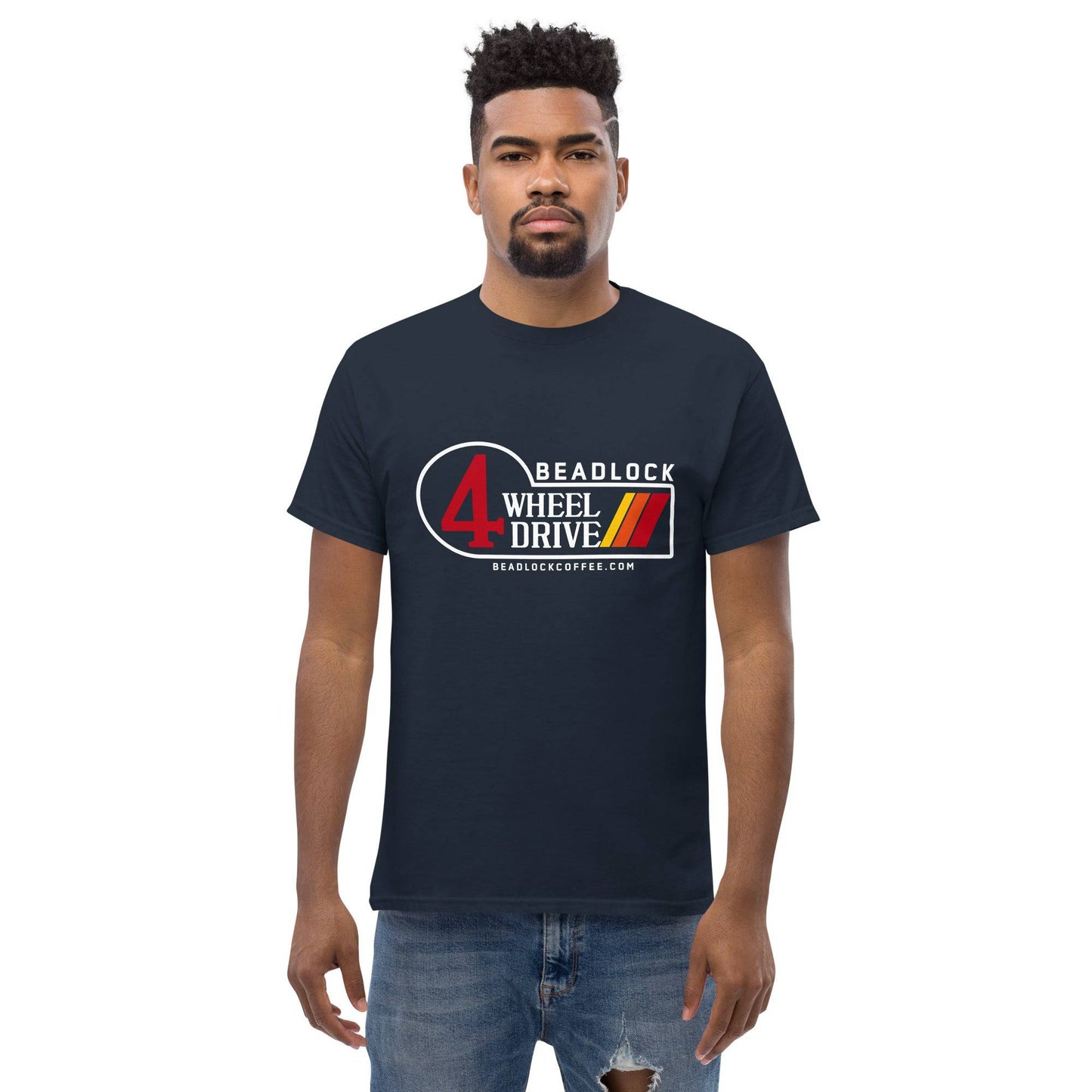 Retro Men's classic tee - Beadlock Coffee