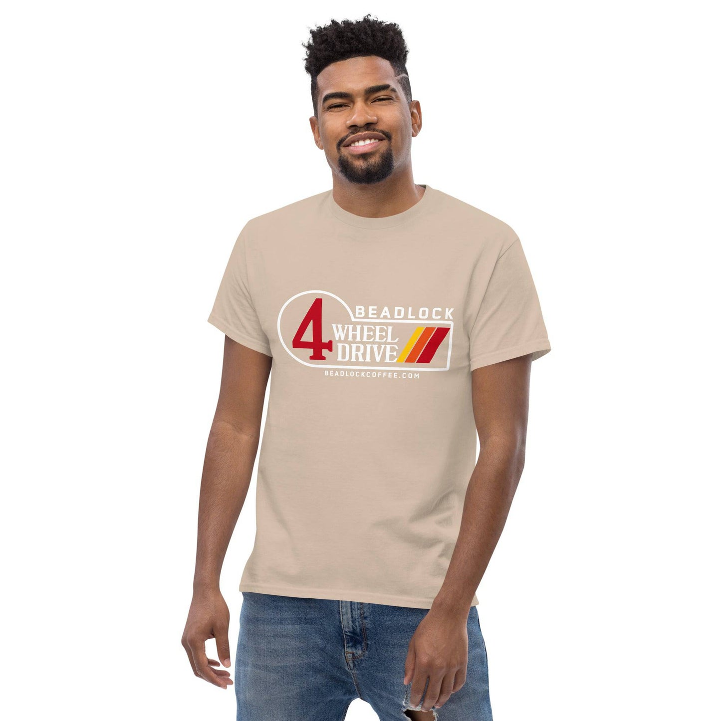 Retro Men's classic tee - Beadlock Coffee
