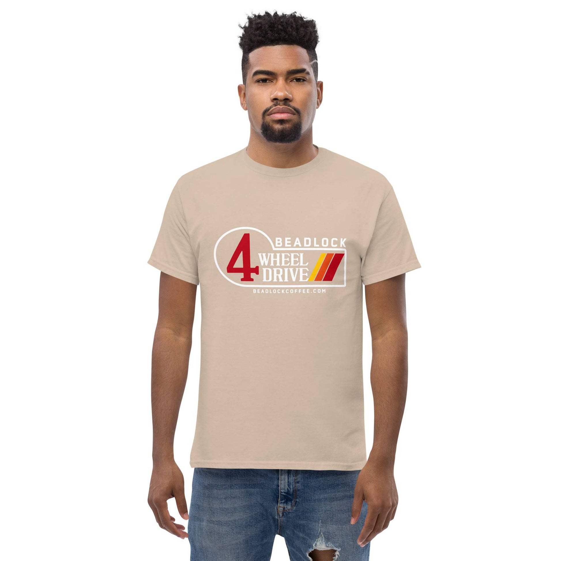 Retro Men's classic tee - Beadlock Coffee