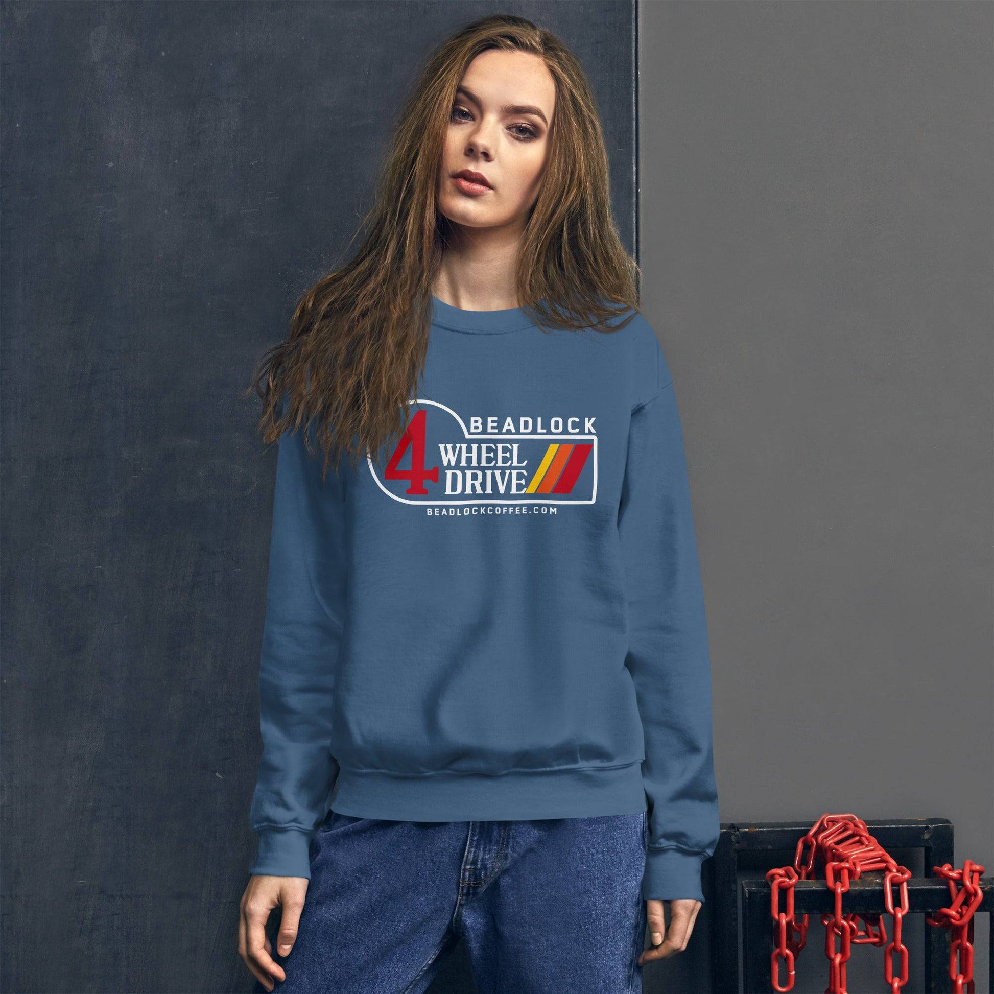 Beadlock Retro Sweatshirt - Beadlock Coffee