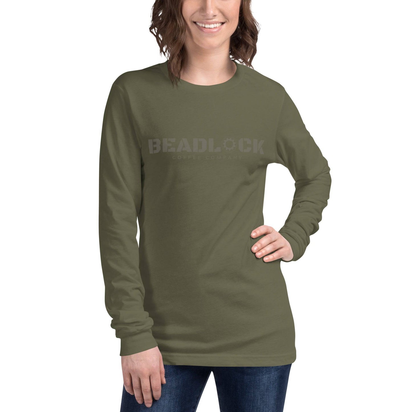 Women's Long Sleeve Tee - Beadlock Coffee