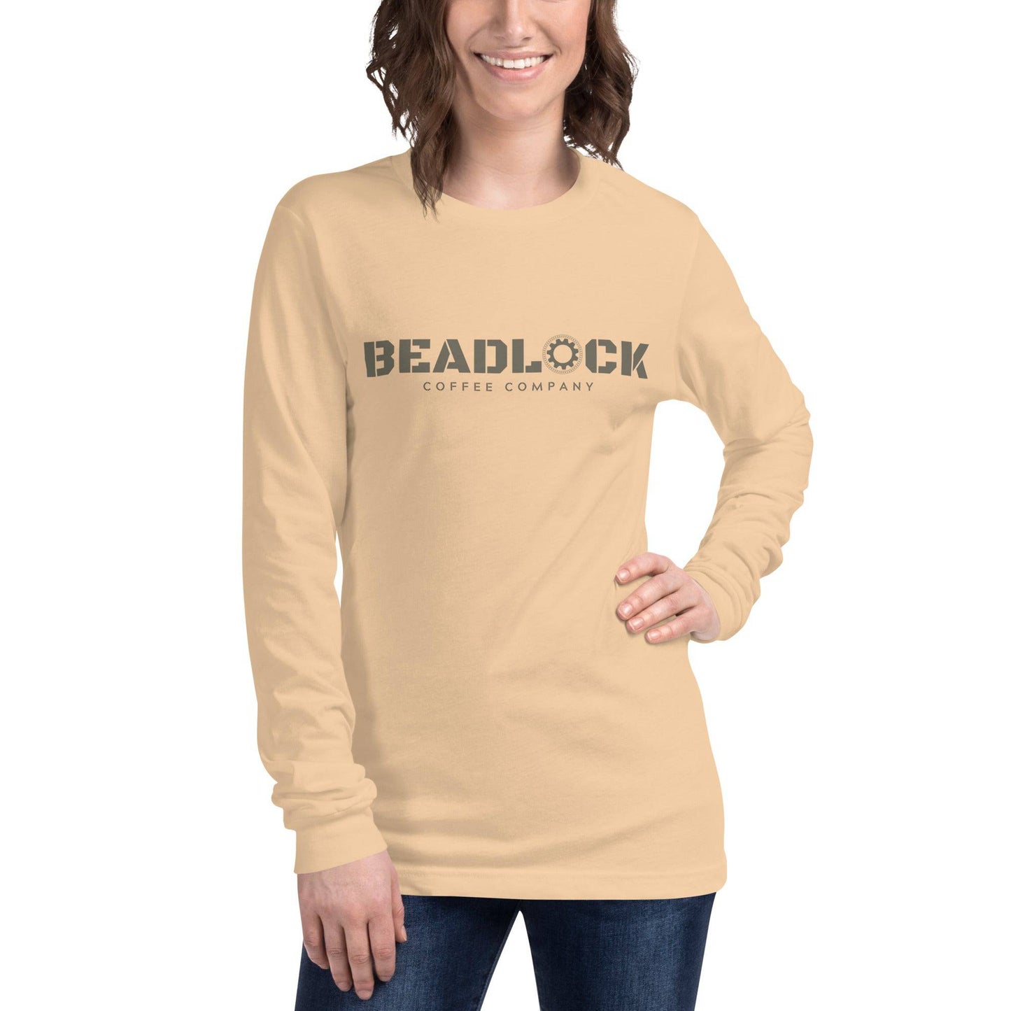 Women's Long Sleeve Tee - Beadlock Coffee