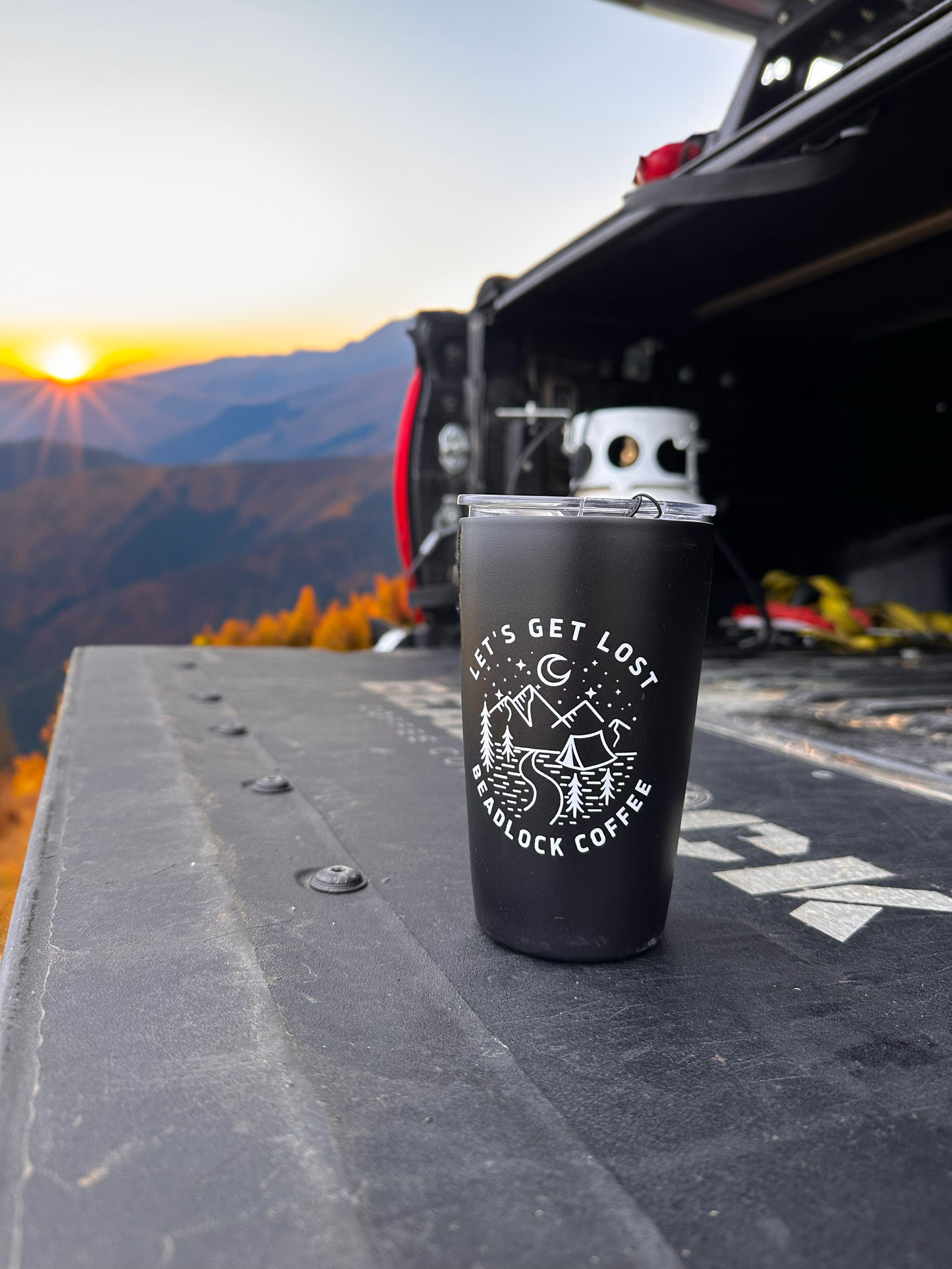 12oz Insulated Tumbler "Get Lost"