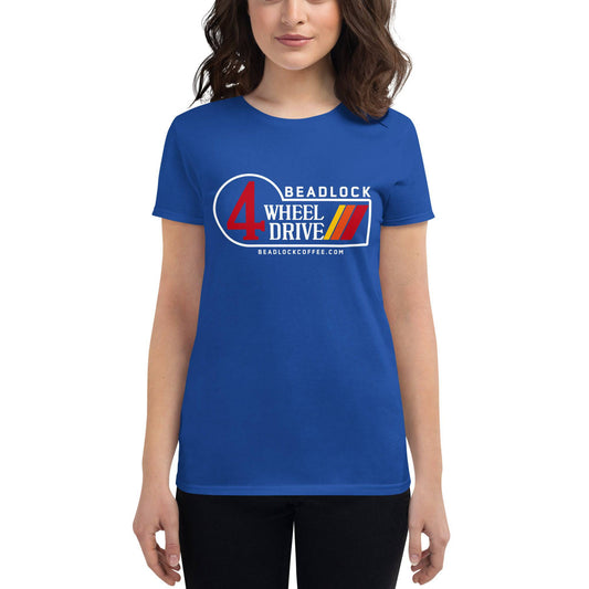 Women's Retro Short sleeve t-shirt - Beadlock Coffee